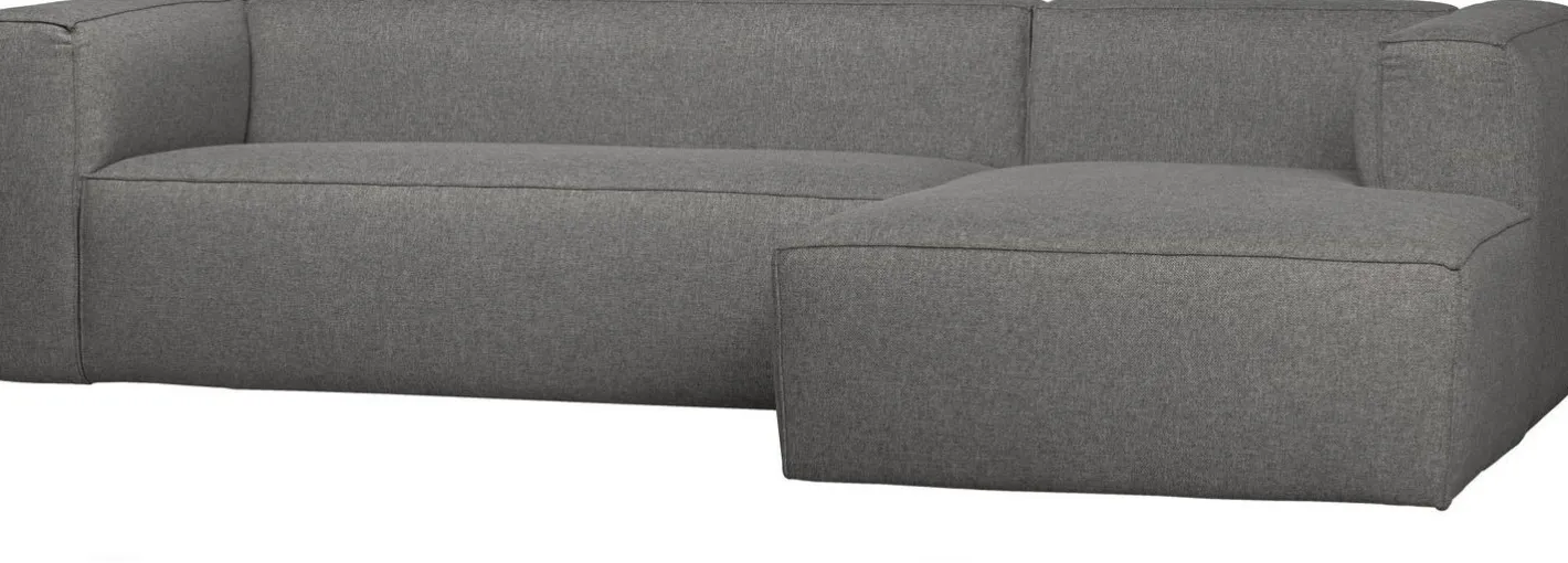 Online WOOOD Bean Gemeleerd Rechts Hoekbank Mid Grey