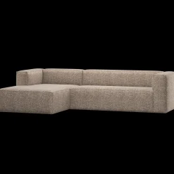 New WOOOD Bean Hoekbank Lichtbruin