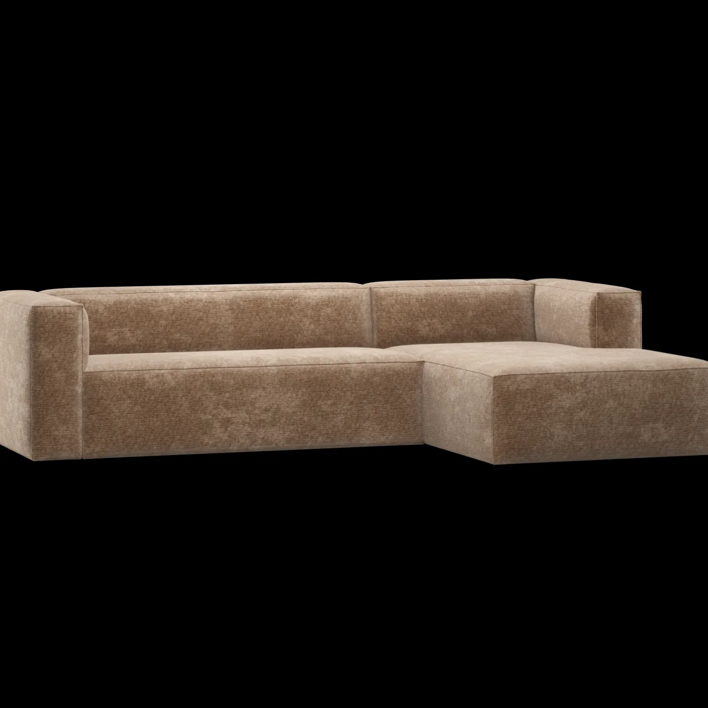 Online WOOOD Bean Hoekbank Taupe
