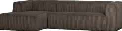 Online WOOOD Bean Rib Links Hoekbank Mud