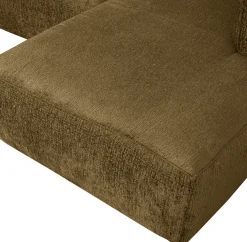 Online WOOOD Bean Velvet Rechts Hoekbank Spices
