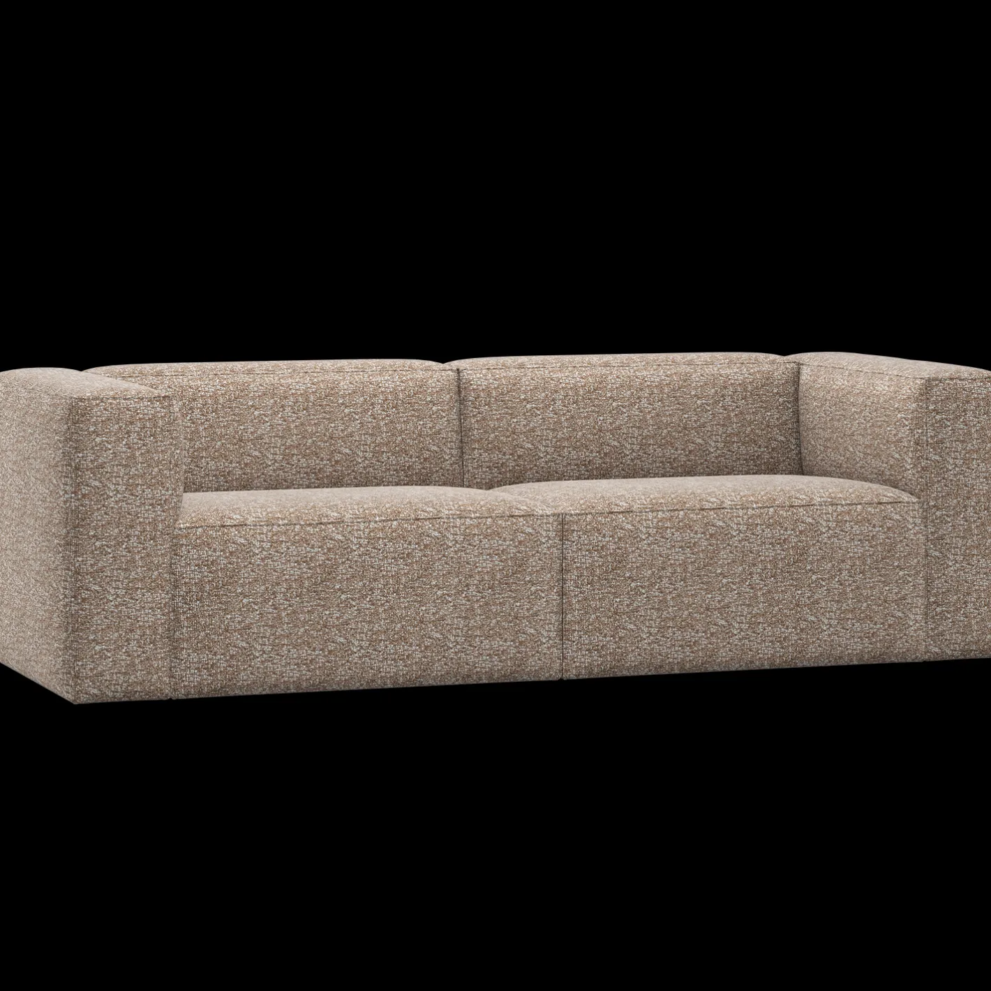 Outlet WOOOD Bean Zitbank Lichtbruin