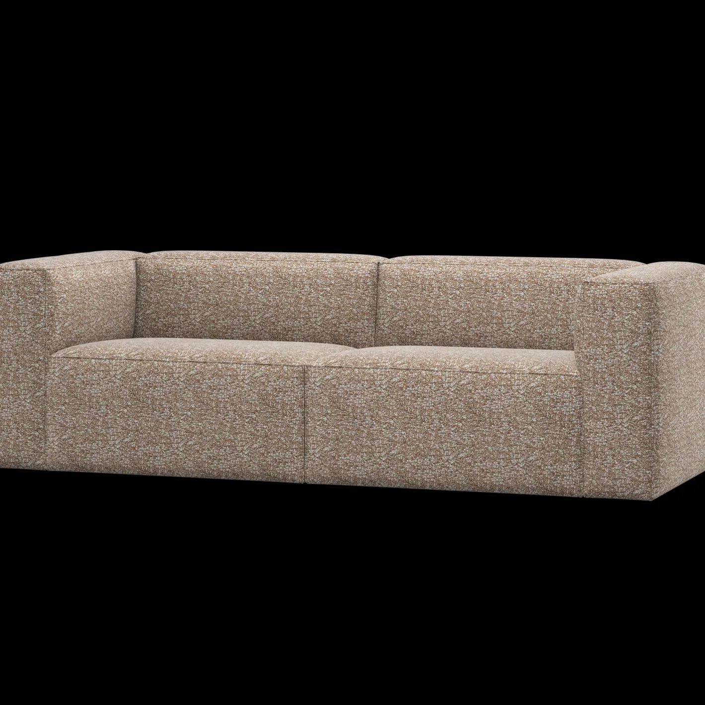 Outlet WOOOD Bean Zitbank Lichtbruin