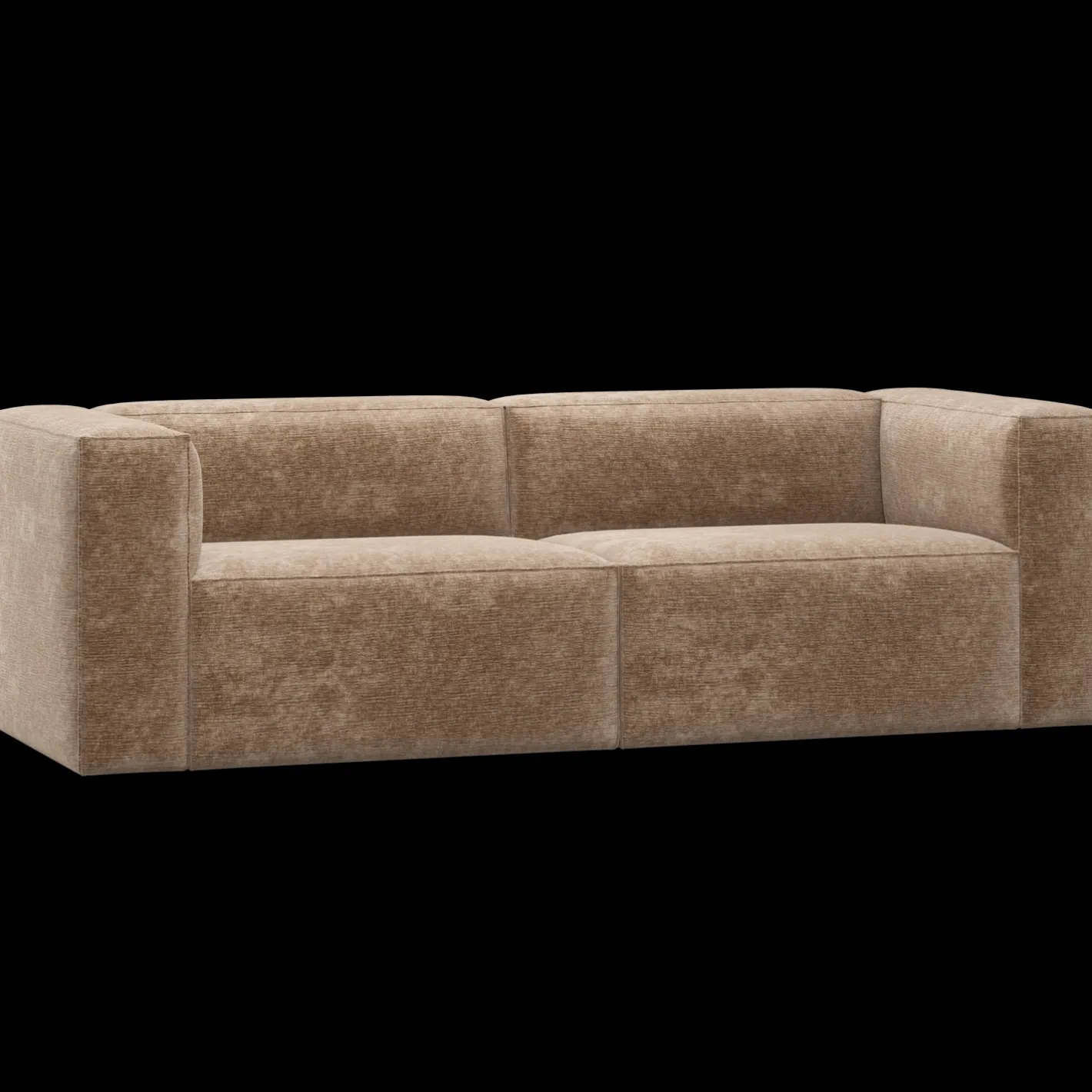 Online WOOOD Bean Zitbank Taupe