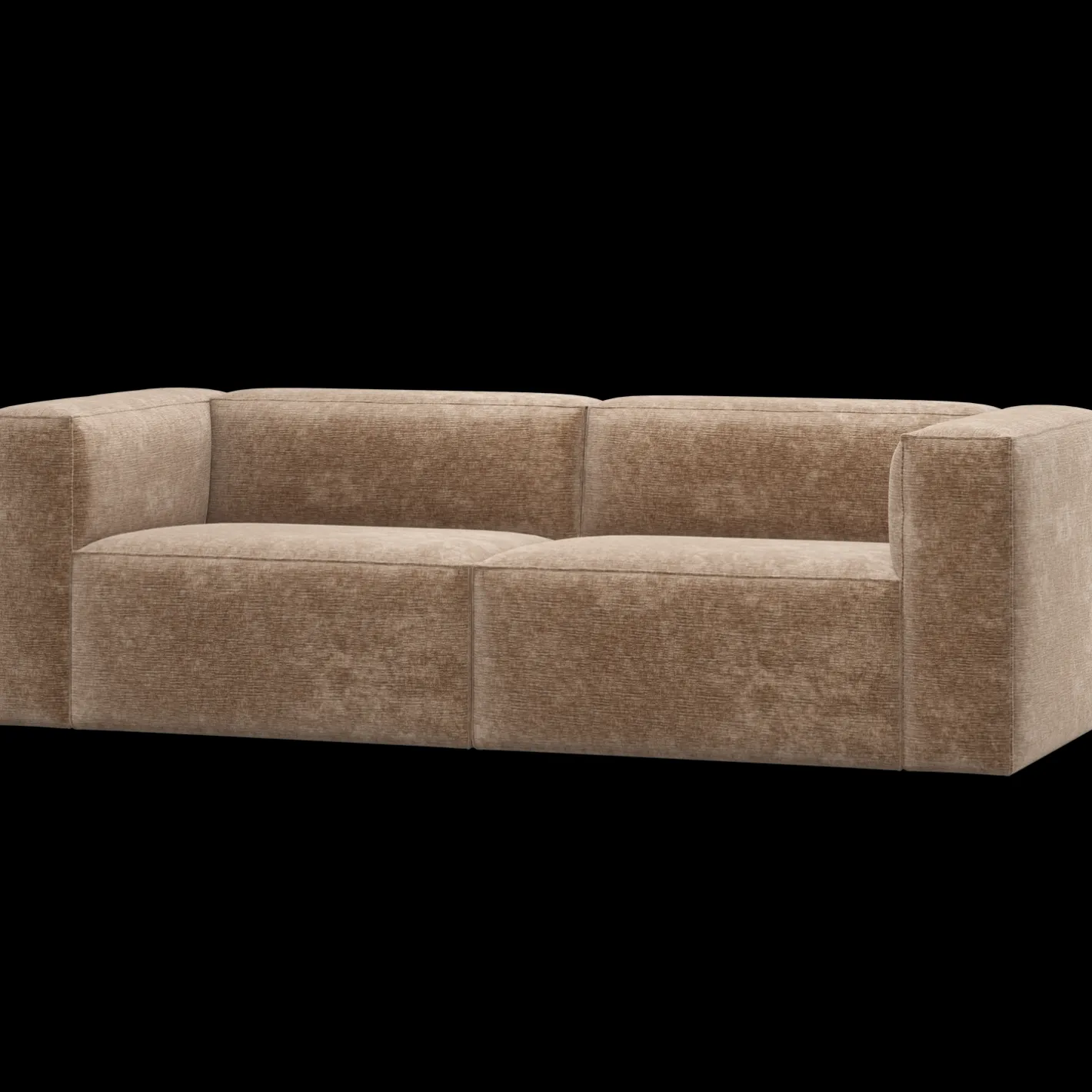 Online WOOOD Bean Zitbank Taupe