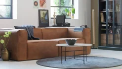 Discount WOOOD Bean 3,5-Zitsbank cognac