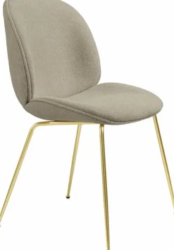 Clearance GUBI Beetle Eetkamerstoel Light Bouclé