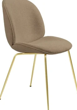 Clearance GUBI Beetle Eetkamerstoel Light Bouclé