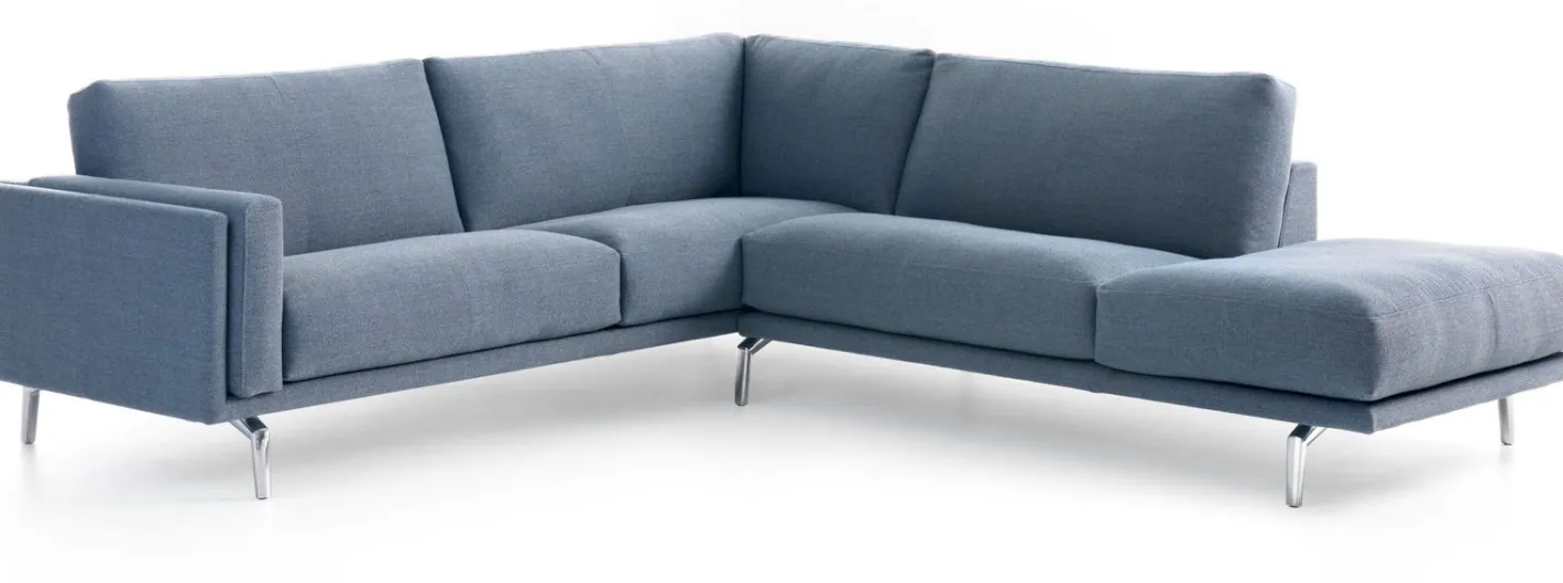 Online Leolux Bellice Hoekbank Blauw