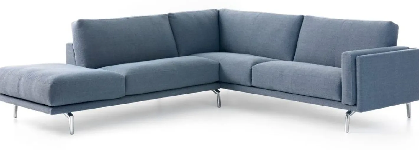Online Leolux Bellice Hoekbank Blauw