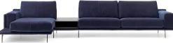 Online Leolux Bellice Hoekbank Blauw