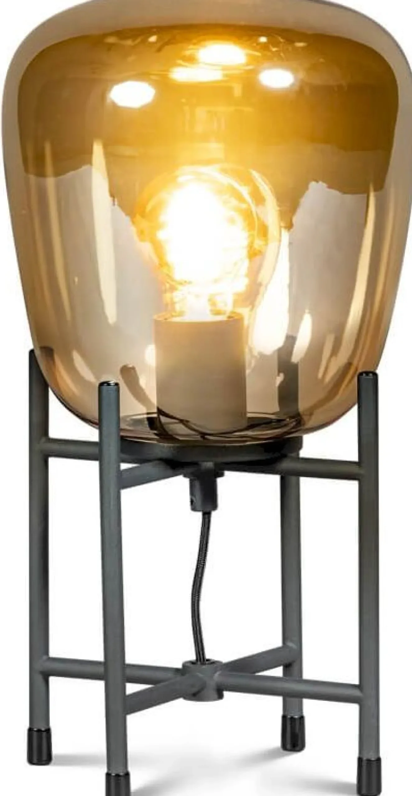 Outlet Eijerkamp Collectie Benn Tafellamp Zwart, Goud