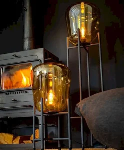 Outlet Eijerkamp Collectie Benn Tafellamp Zwart, Goud
