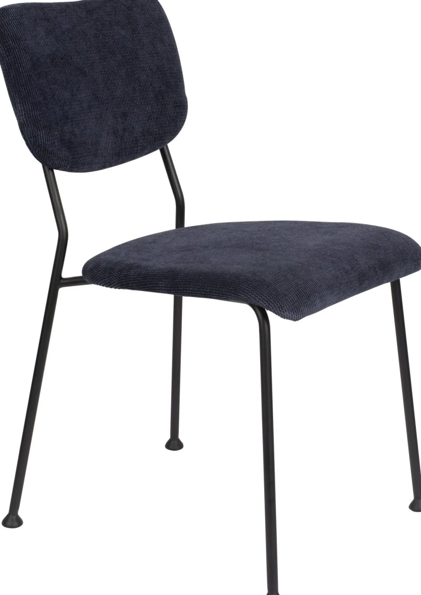 Best Zuiver Benson (set van 2) Eetkamerstoel Donkerblauw