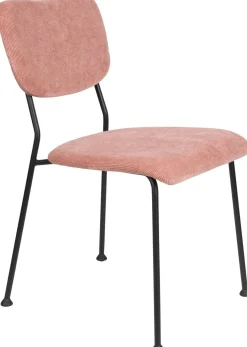 Sale Zuiver Benson (set van 2) Eetkamerstoel roze