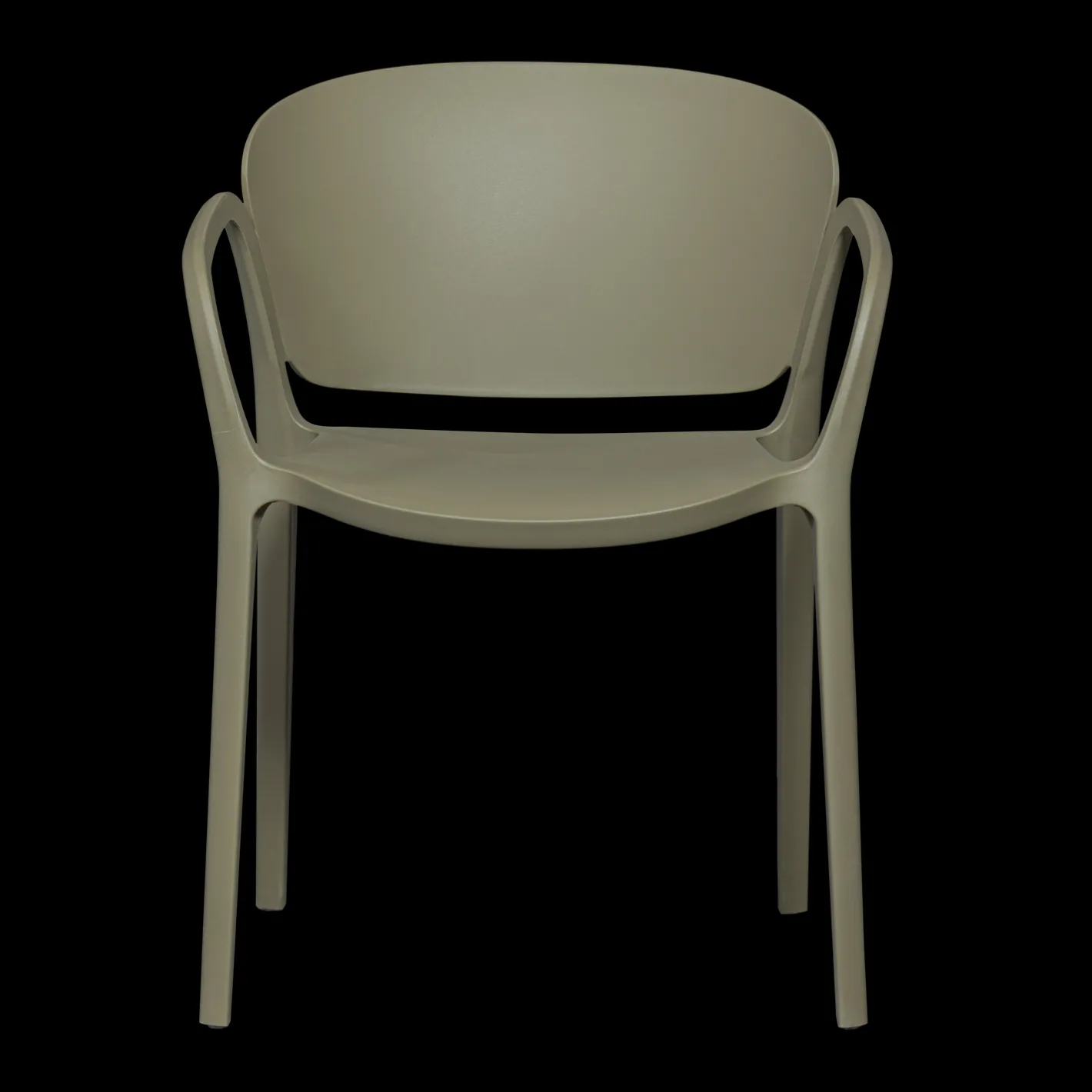Discount WOOOD Bent Tuinstoel Green