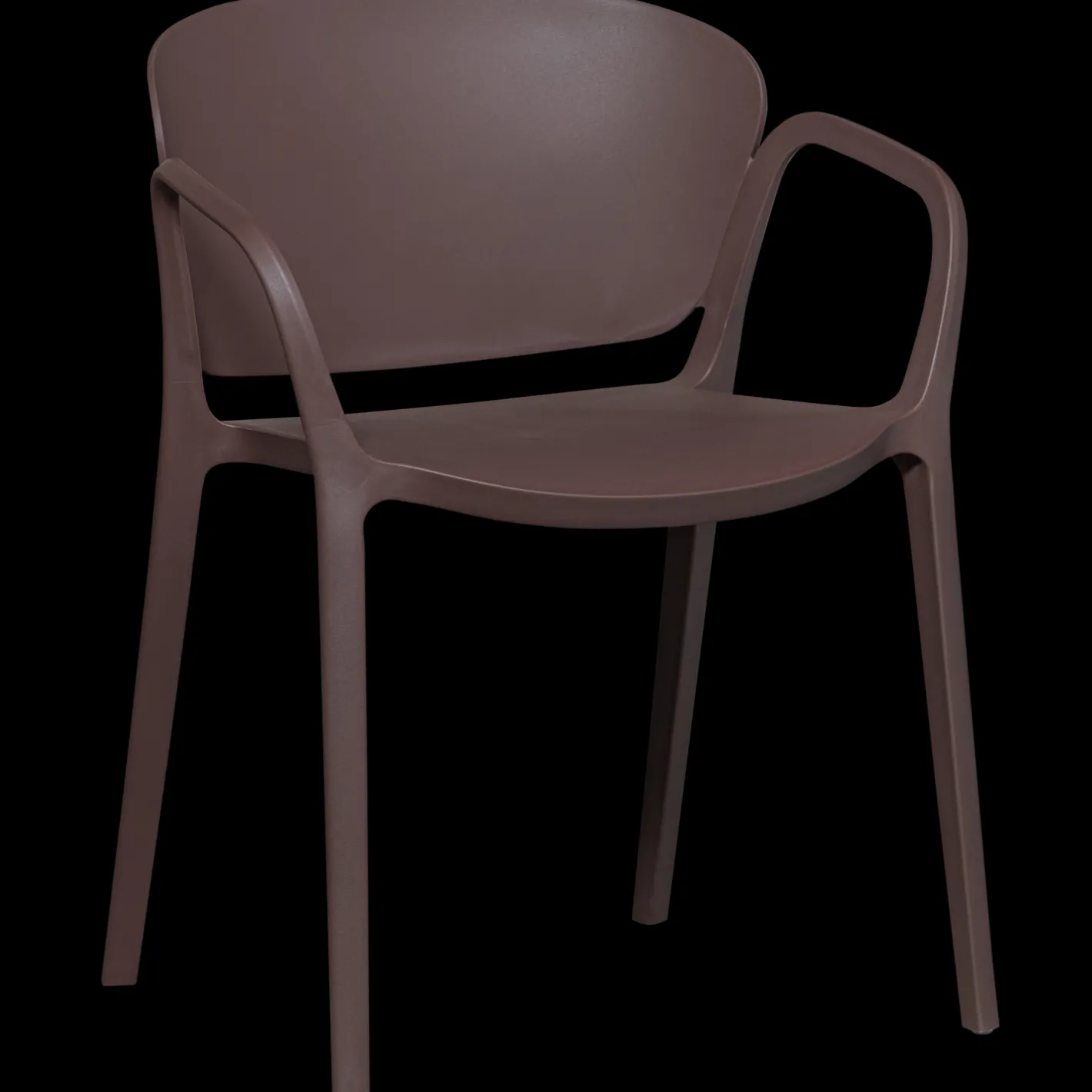 New WOOOD Bent Tuinstoel Purple, Brown