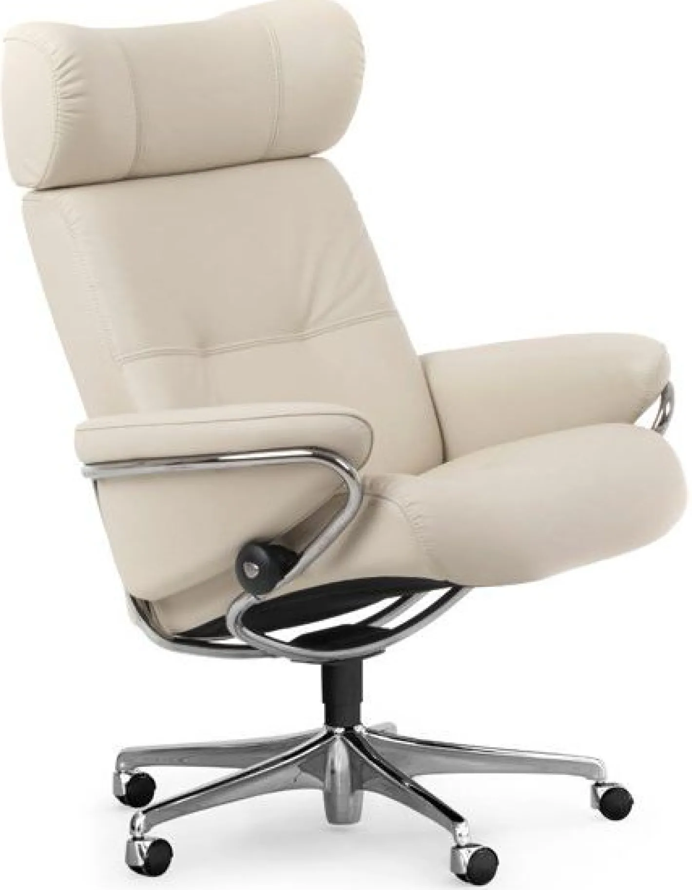 Clearance Stressless Berlin Relaxfauteuil + Hocker Latte