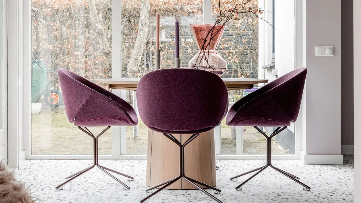 Discount Artifort Beso Eetkamerstoel Brown