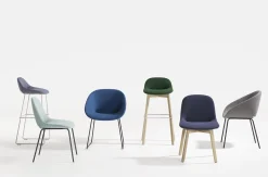 New Artifort Beso Eetkamerstoel Blauw
