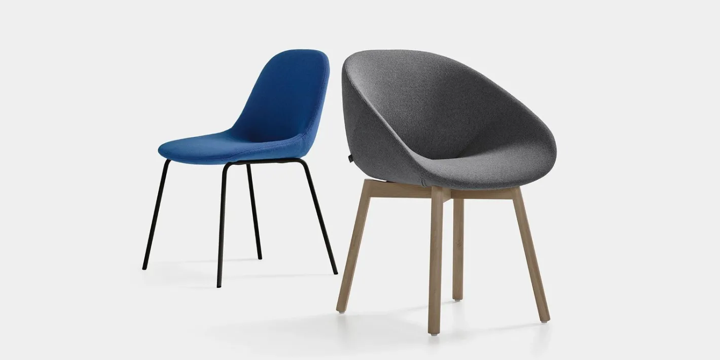 New Artifort Beso Eetkamerstoel Blauw