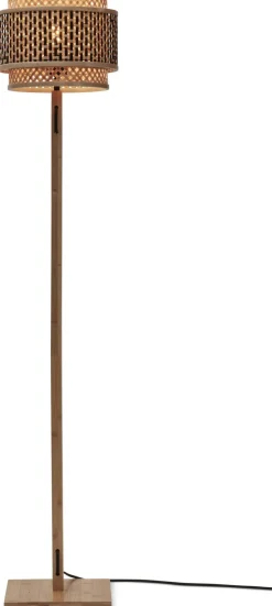 Sale Good&Mojo Bhutan Natural Vloerlamp Natural, Black