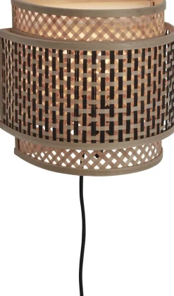 Discount Good&Mojo Bhutan Wandlamp Natural, Black