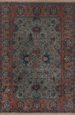 Online Dutchbone Bid Vloerkleed Old Green