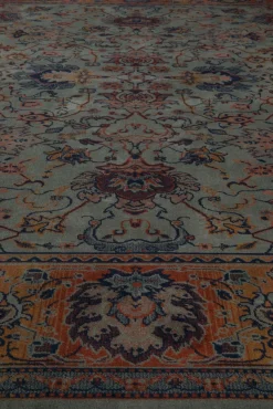 Online Dutchbone Bid Vloerkleed Old Green