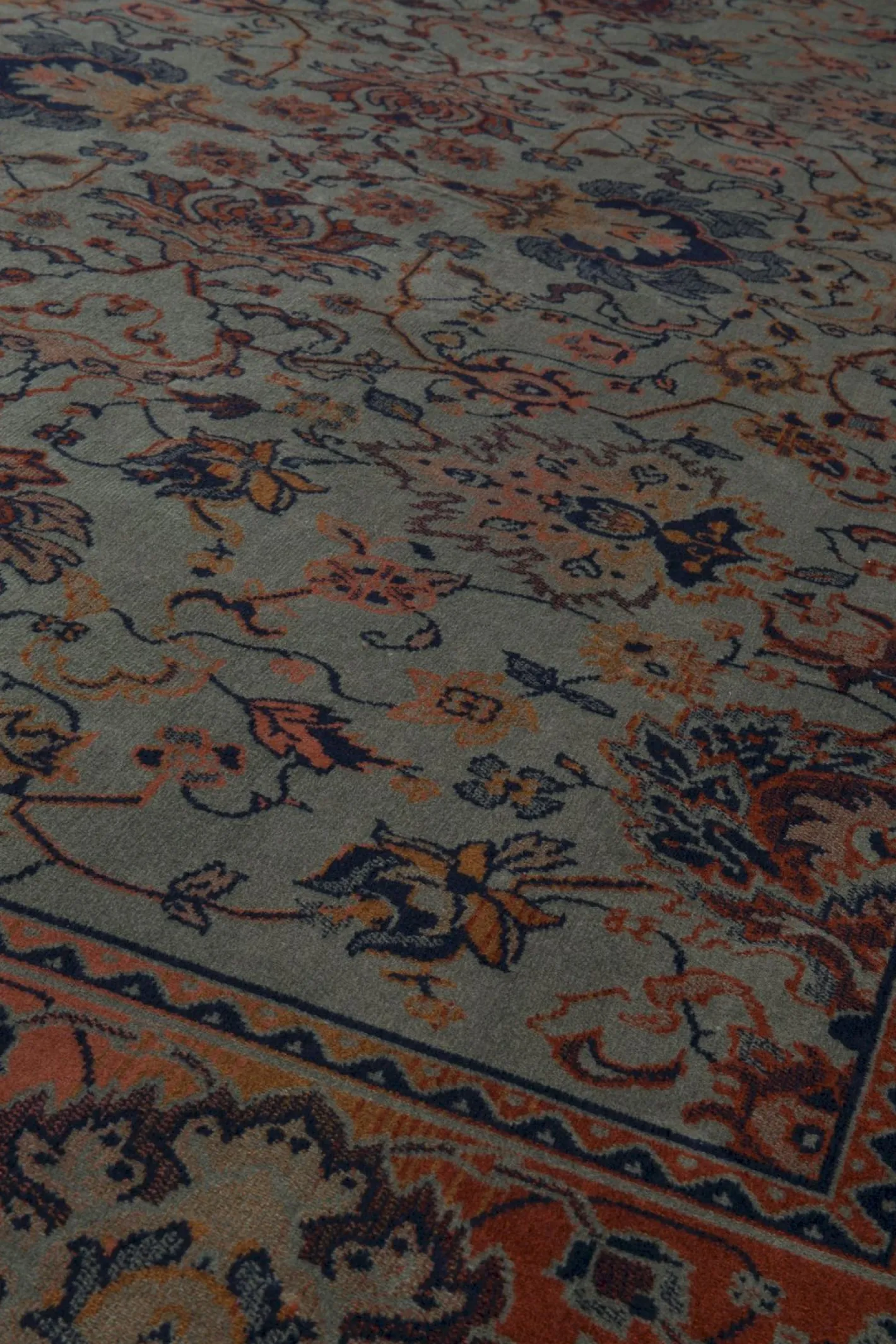Online Dutchbone Bid Vloerkleed Old Green