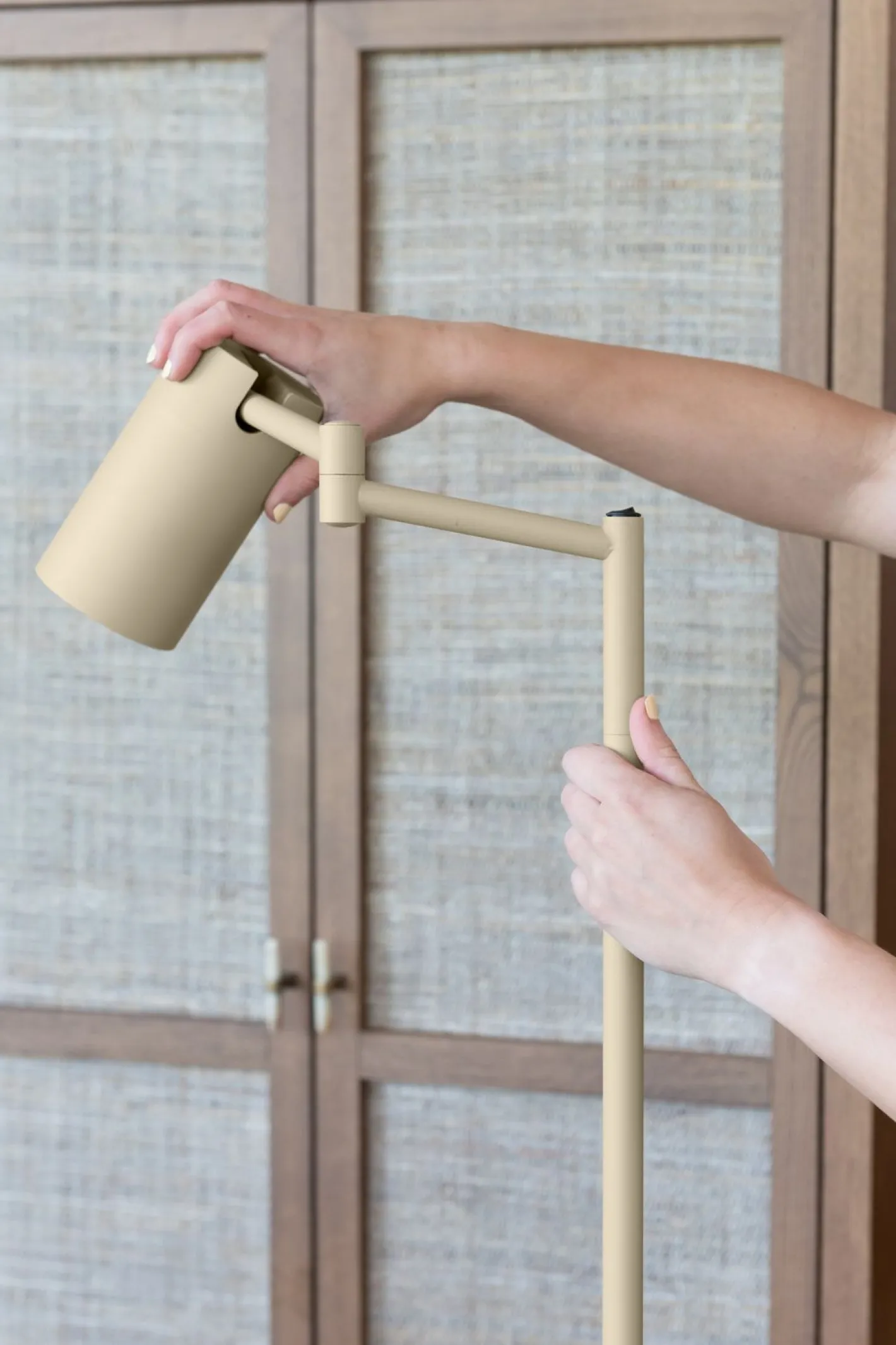 Discount It's about RoMi Bilbao Vloerlamp Beige