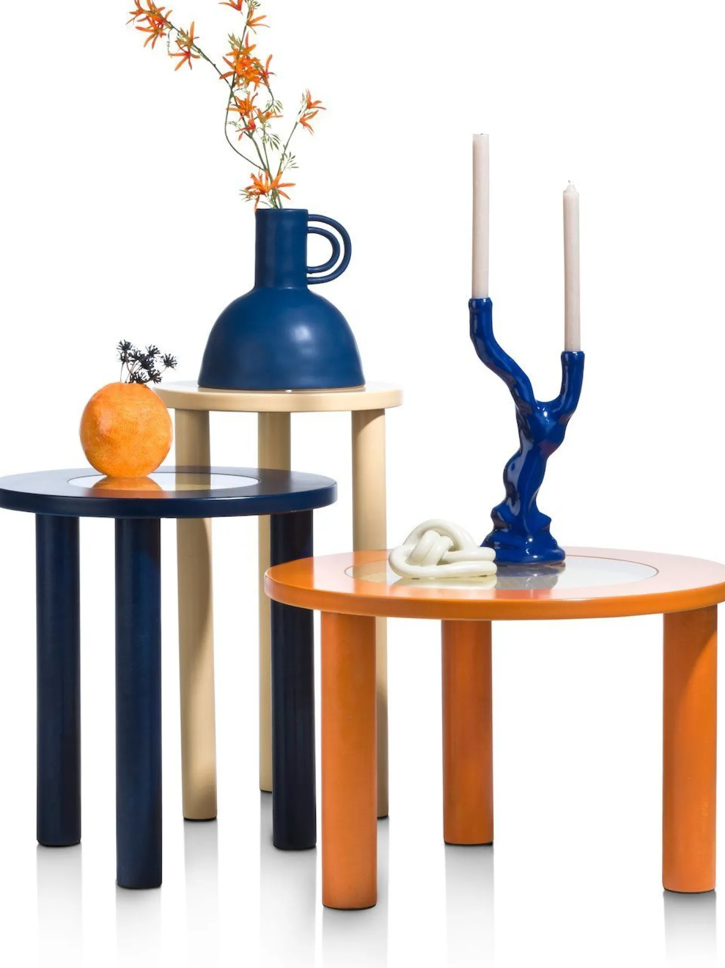 Outlet COCO maison Billy Bijzettafel Blauw