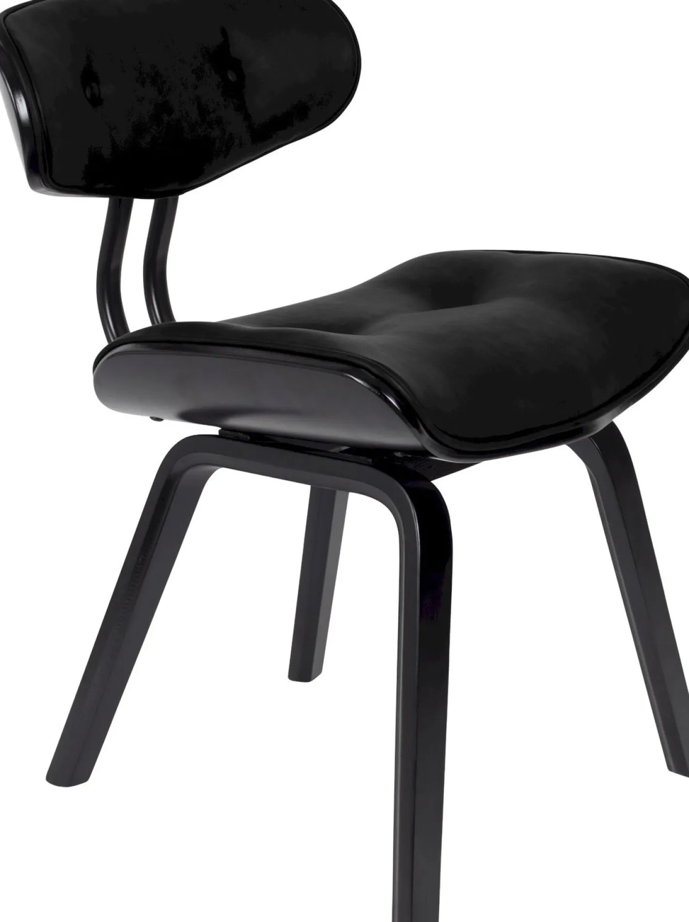 New Dutchbone wood Eetkamerstoel Black