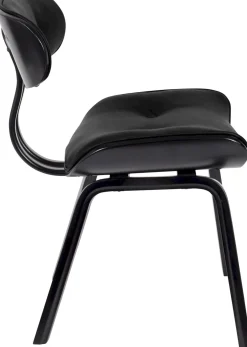 New Dutchbone wood Eetkamerstoel Black