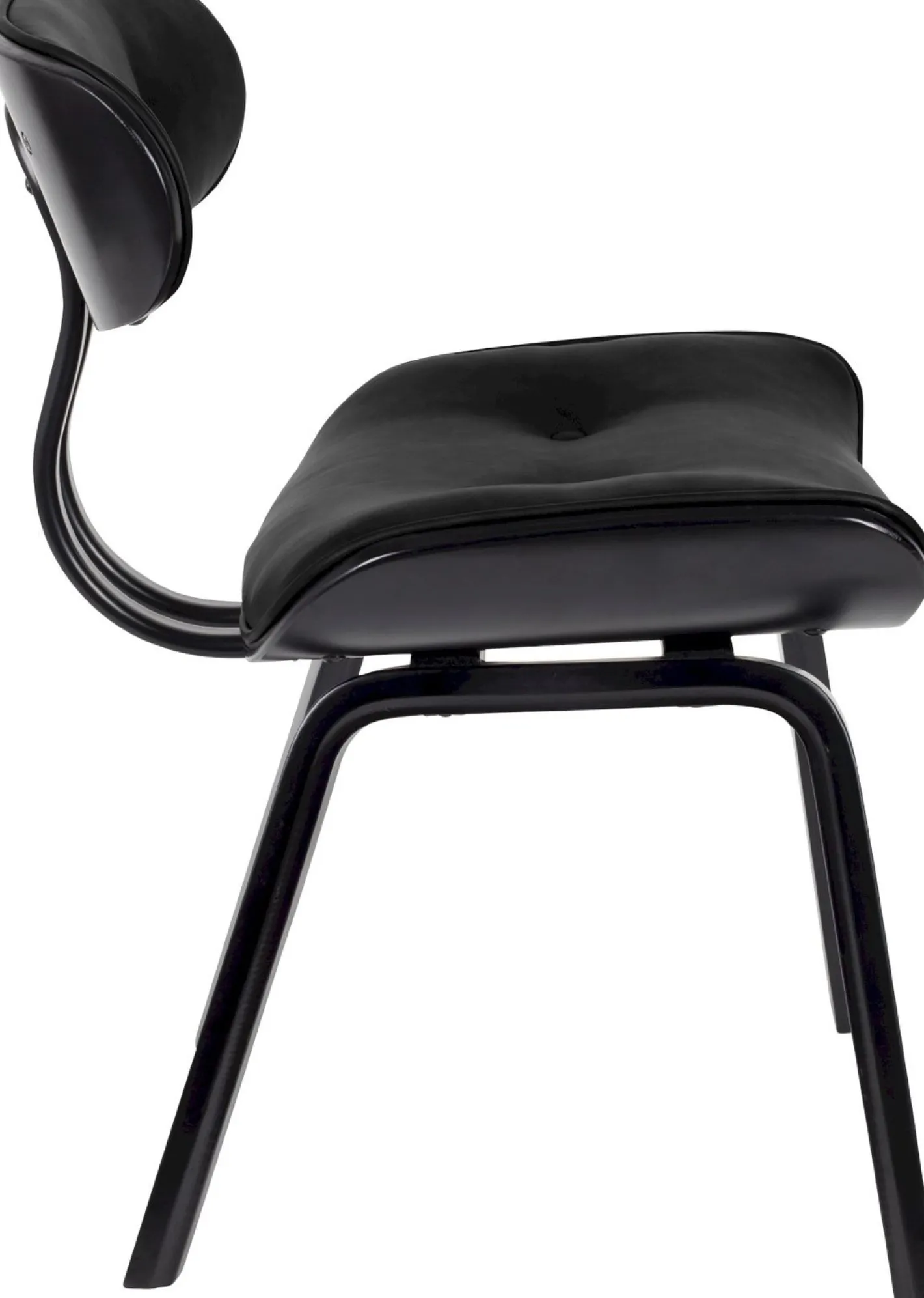 New Dutchbone wood Eetkamerstoel Black