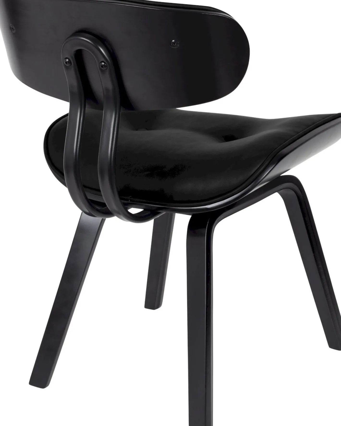 New Dutchbone wood Eetkamerstoel Black