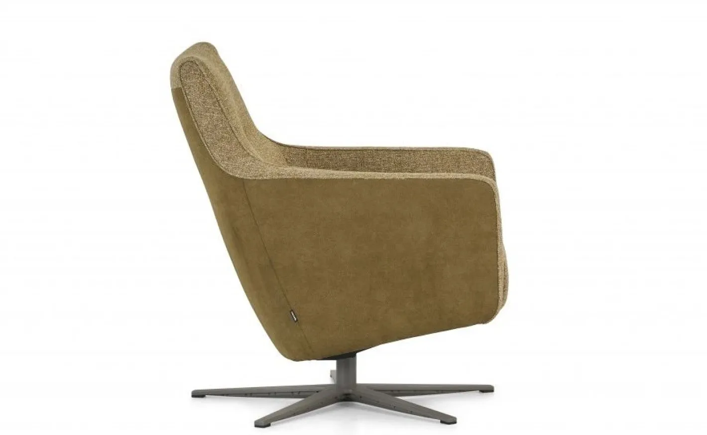 Best Montèl Bliss Draaifauteuil Mustard, Army