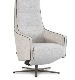 Best Montèl Bliss Relaxfauteuil Steel, White