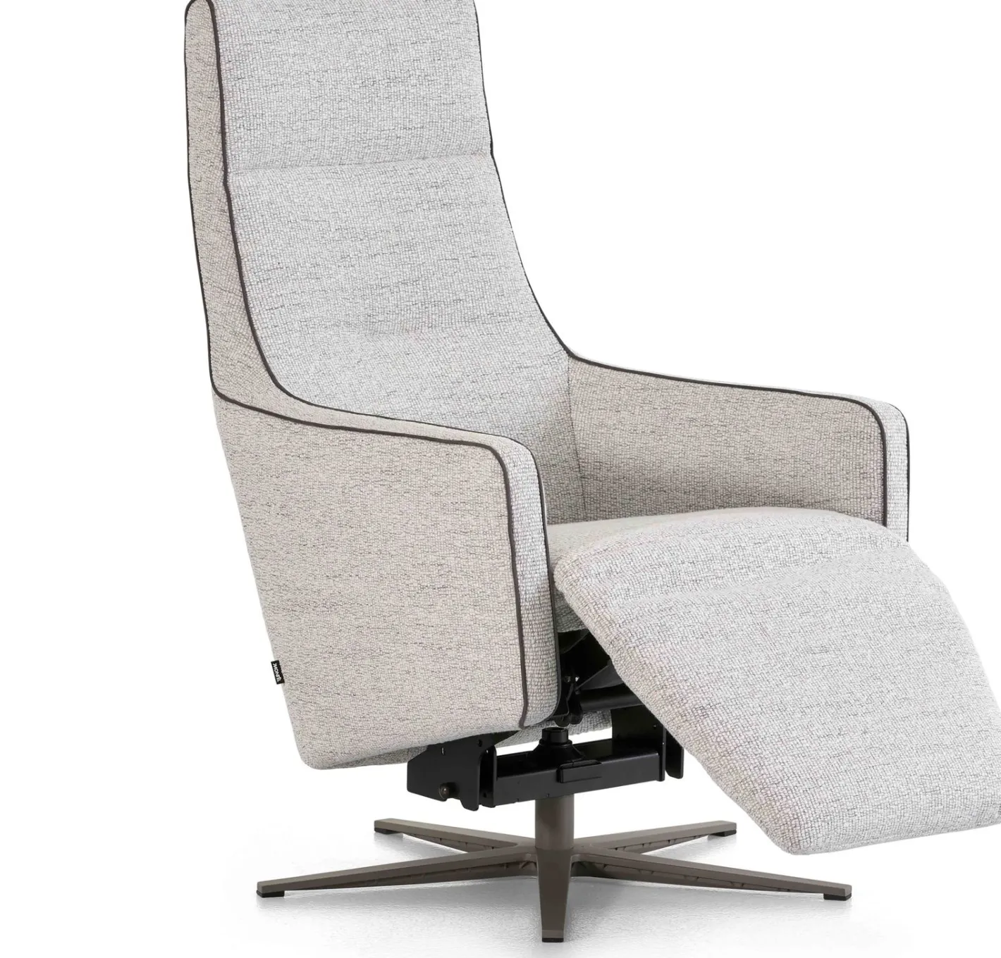Best Montèl Bliss Relaxfauteuil Steel, White