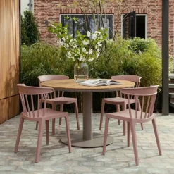 Sale WOOOD Bliss Tuinstoel Zalmroze