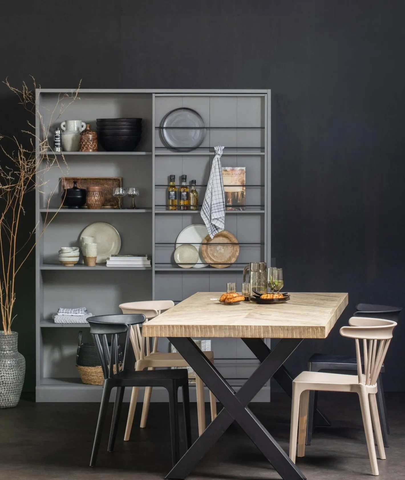 Clearance WOOOD Bliss Tuinstoel Zwart