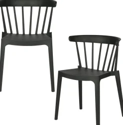 Clearance WOOOD Bliss Tuinstoel Zwart