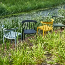 Clearance WOOOD Bliss Tuinstoel Zwart