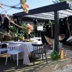 Clearance WOOOD Bliss Tuinstoel Zwart