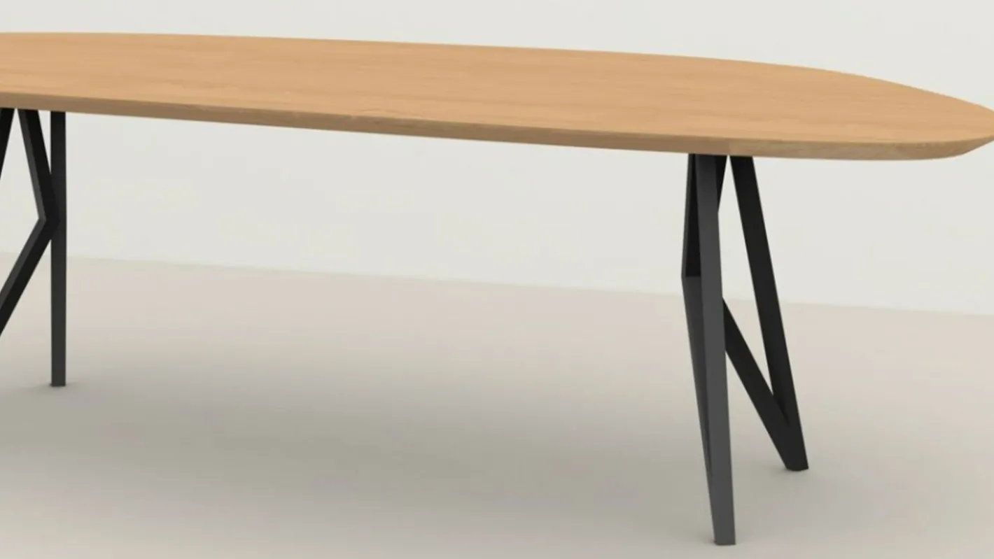 Clearance Studio HENK Blob Butterfly Eettafel Natural Light