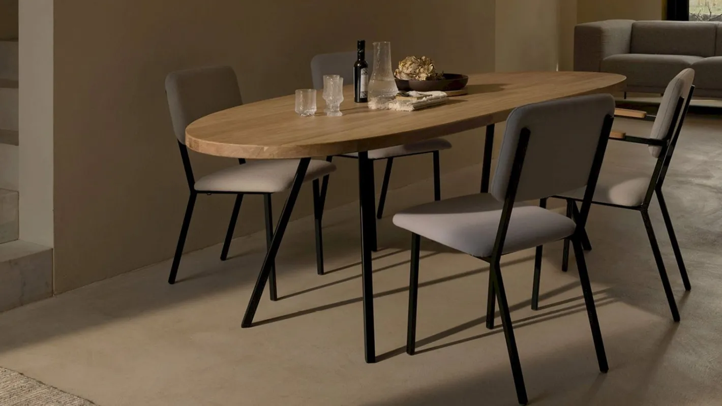 Outlet Studio HENK Blob Slim Co Eettafel Natural Light