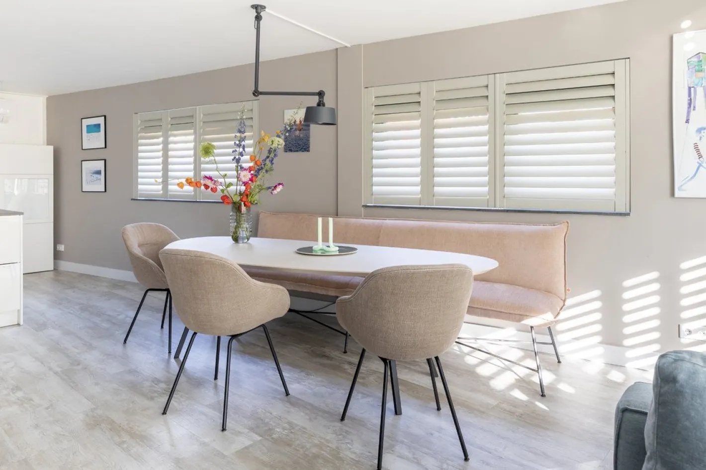 Outlet Studio HENK Blob Slim Co Eettafel Natural Light