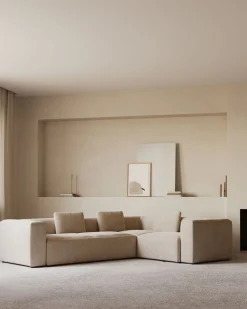 Clearance Kave Home Blok Hoekbank Beige