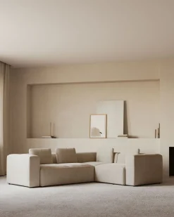 Kave Home Blok Hoekbank Beige
