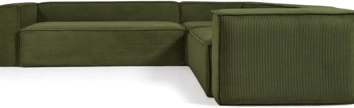 Kave Home Blok Hoekbank Groen